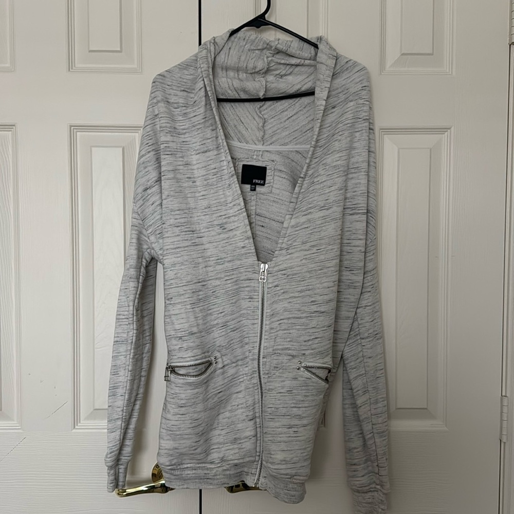 Wilfred free xs half zip hooded sweater jacket from Aritzia